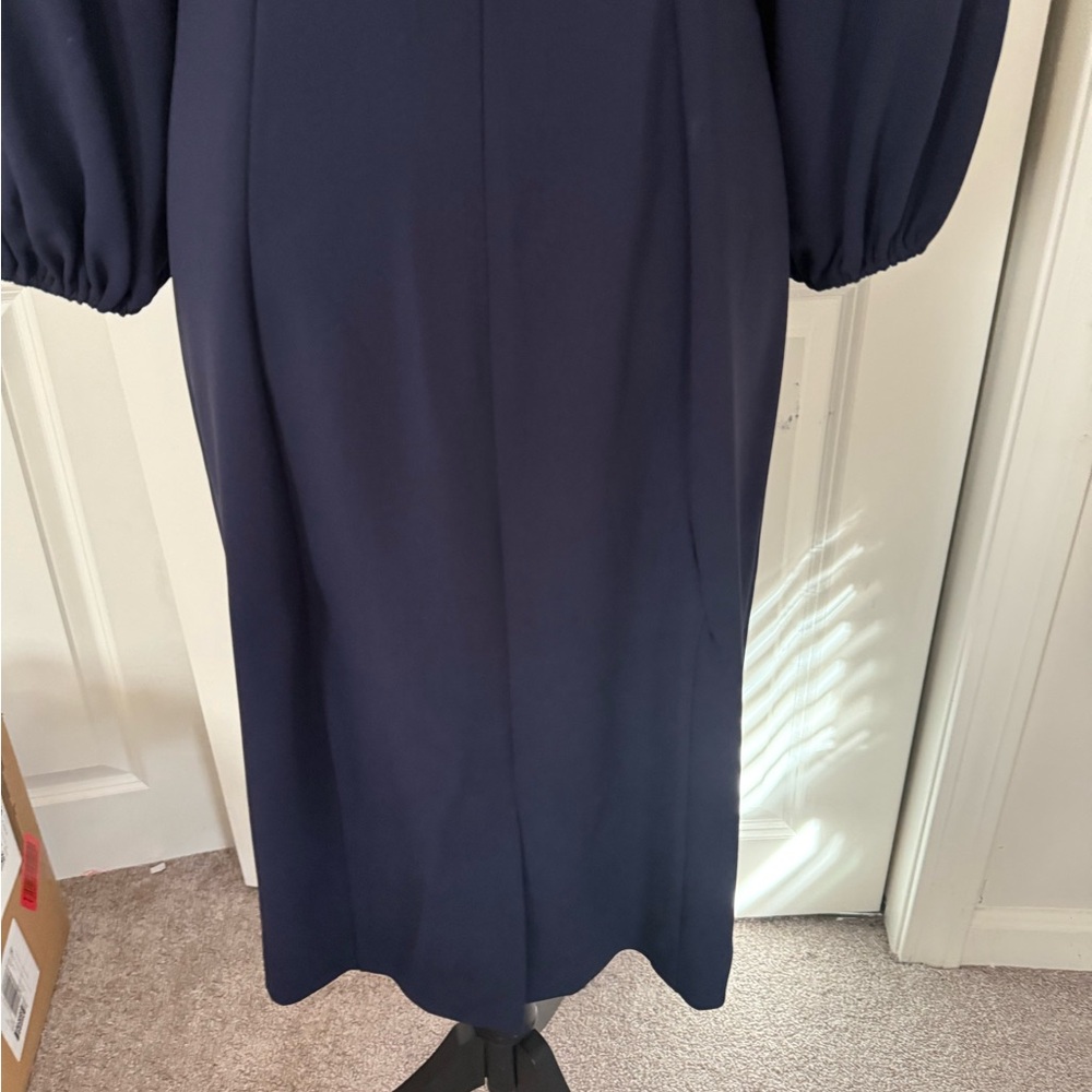 Talbots Navy dress - Picture 4 of 5